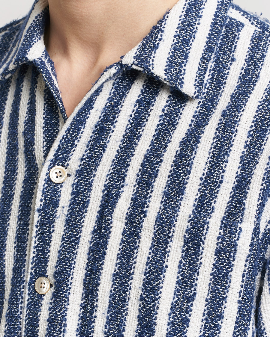Uomini | Camicie | Sunflower | Spacey Shirt Navy Stripe