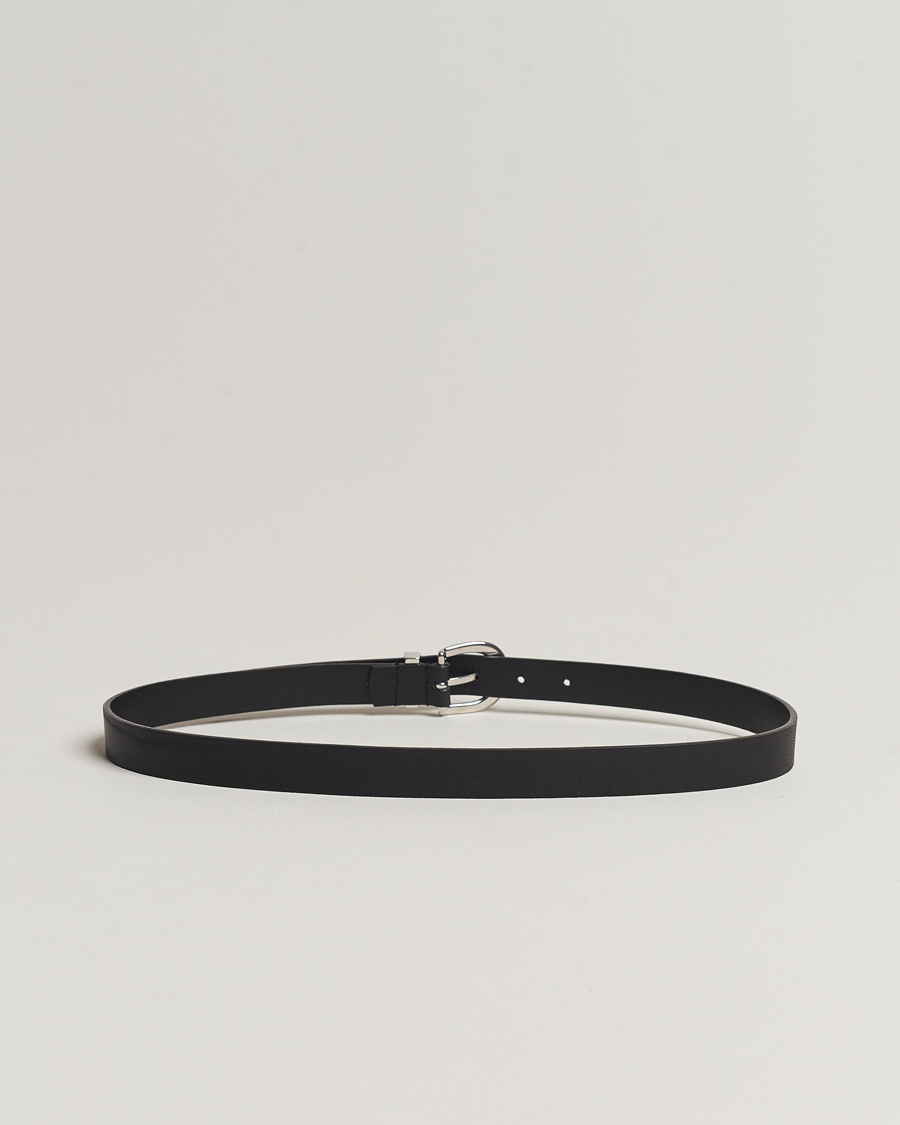 Uomini | Sunflower Simple Belt 2,5 cm Black | Sunflower | Simple Belt 2,5 cm Black