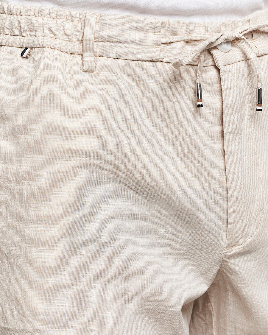 Uomini | Pantaloni | BOSS BLACK | Kane Drawstring Pants Light Beige