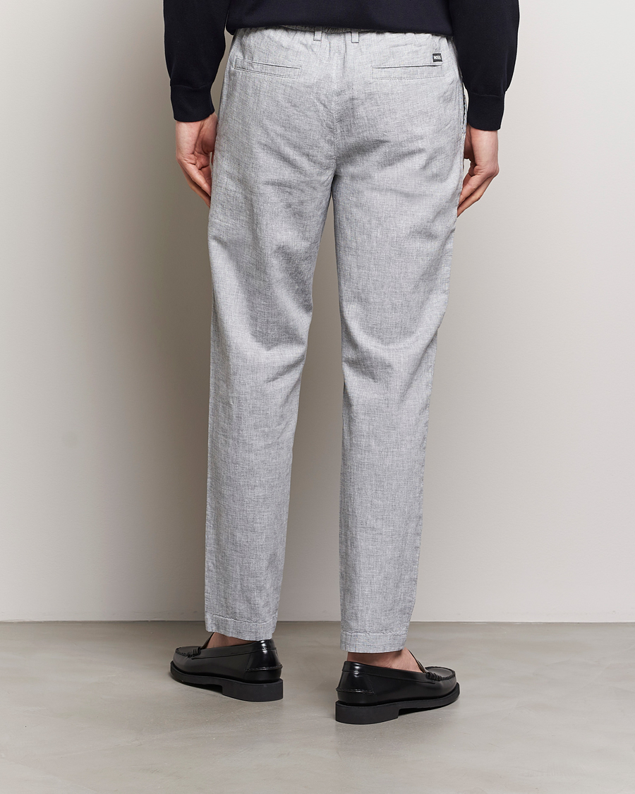 Uomini | Pantaloni | BOSS BLACK | Kane Drawstring Pants Light Blue