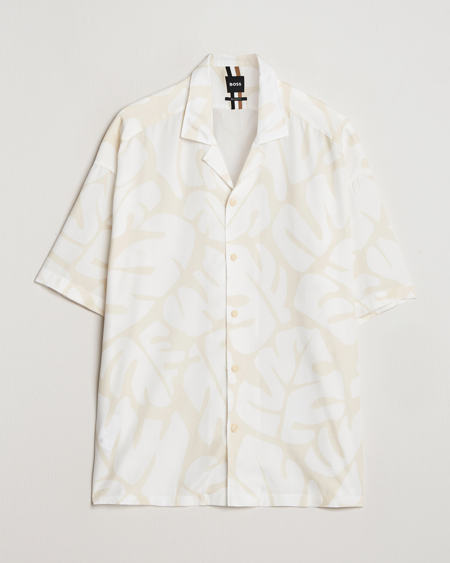 Uomini | Camicie | BOSS BLACK | Drew Short Sleeve Shirt Open White