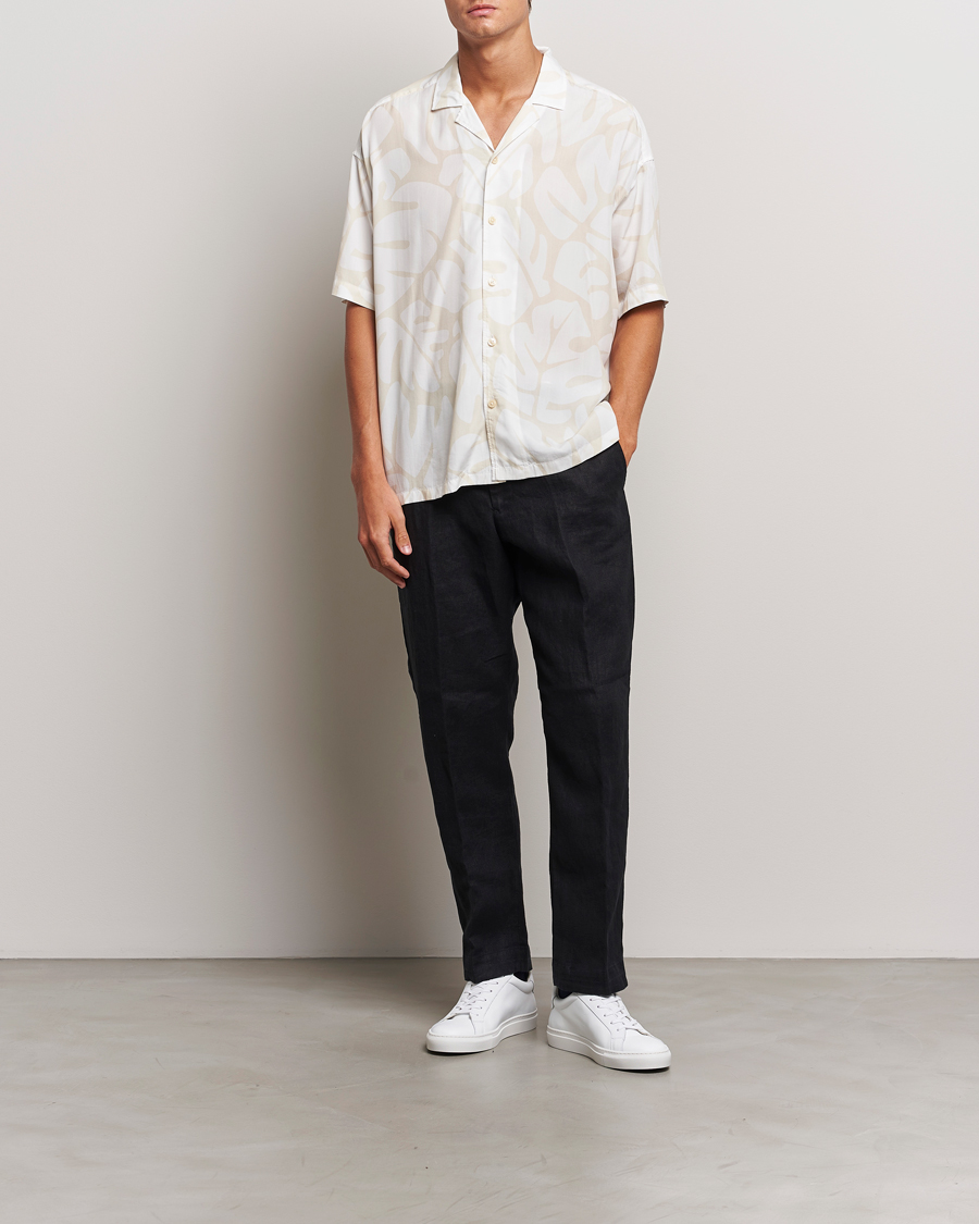 Uomini | Camicie | BOSS BLACK | Drew Short Sleeve Shirt Open White