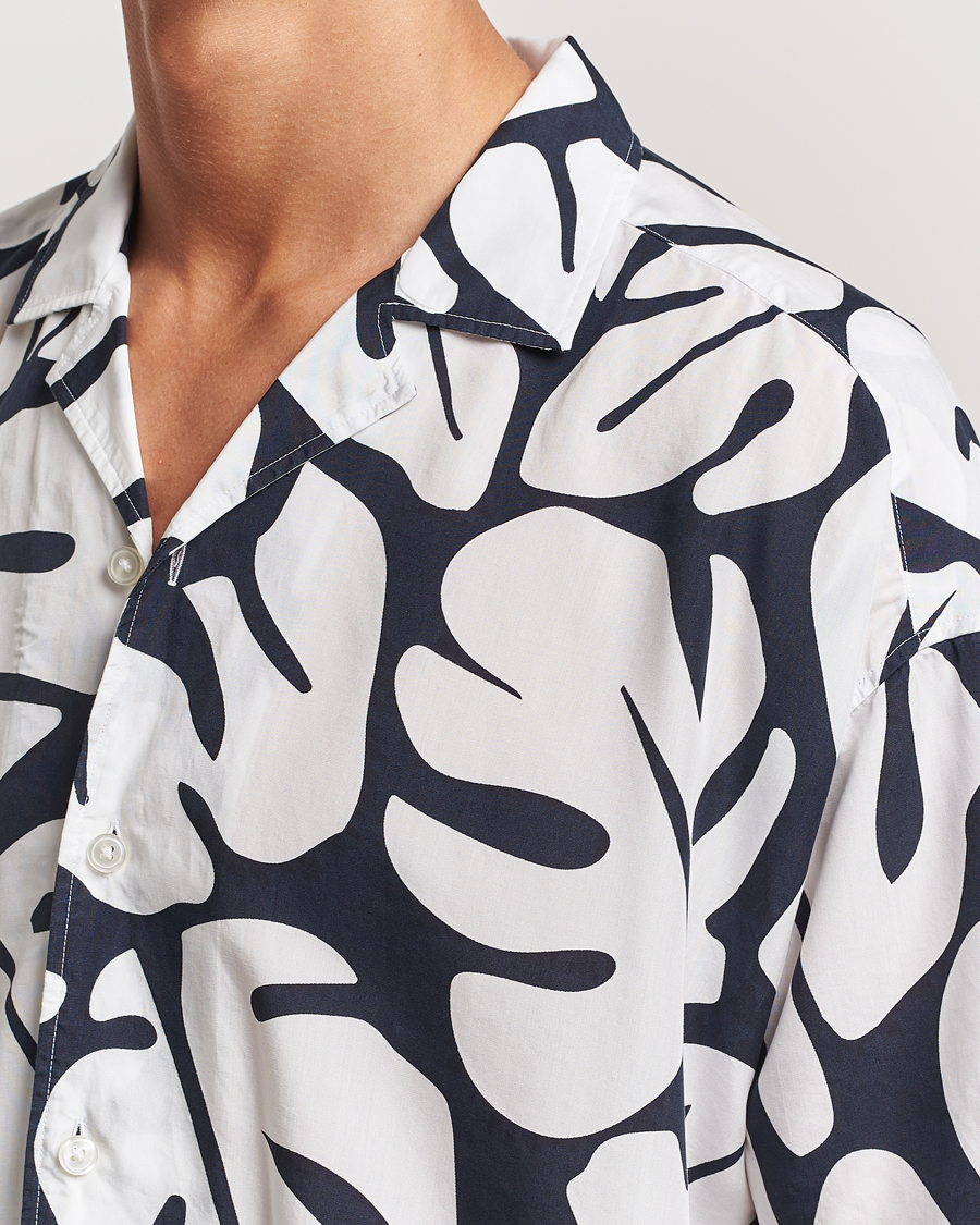 Uomini | Camicie | BOSS BLACK | Drew Short Sleeve Shirt Dark Blue