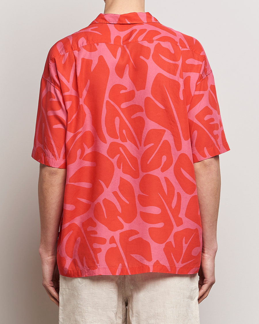 Uomini | Camicie | BOSS BLACK | Drew Short Sleeve Shirt Bright Red