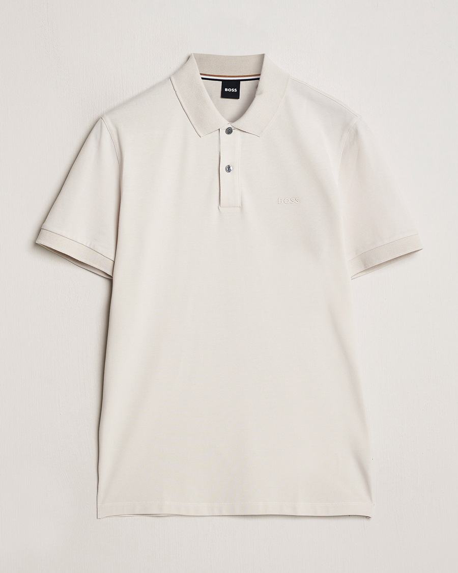 Uomini | Polo | BOSS BLACK | Pallas Polo Open White