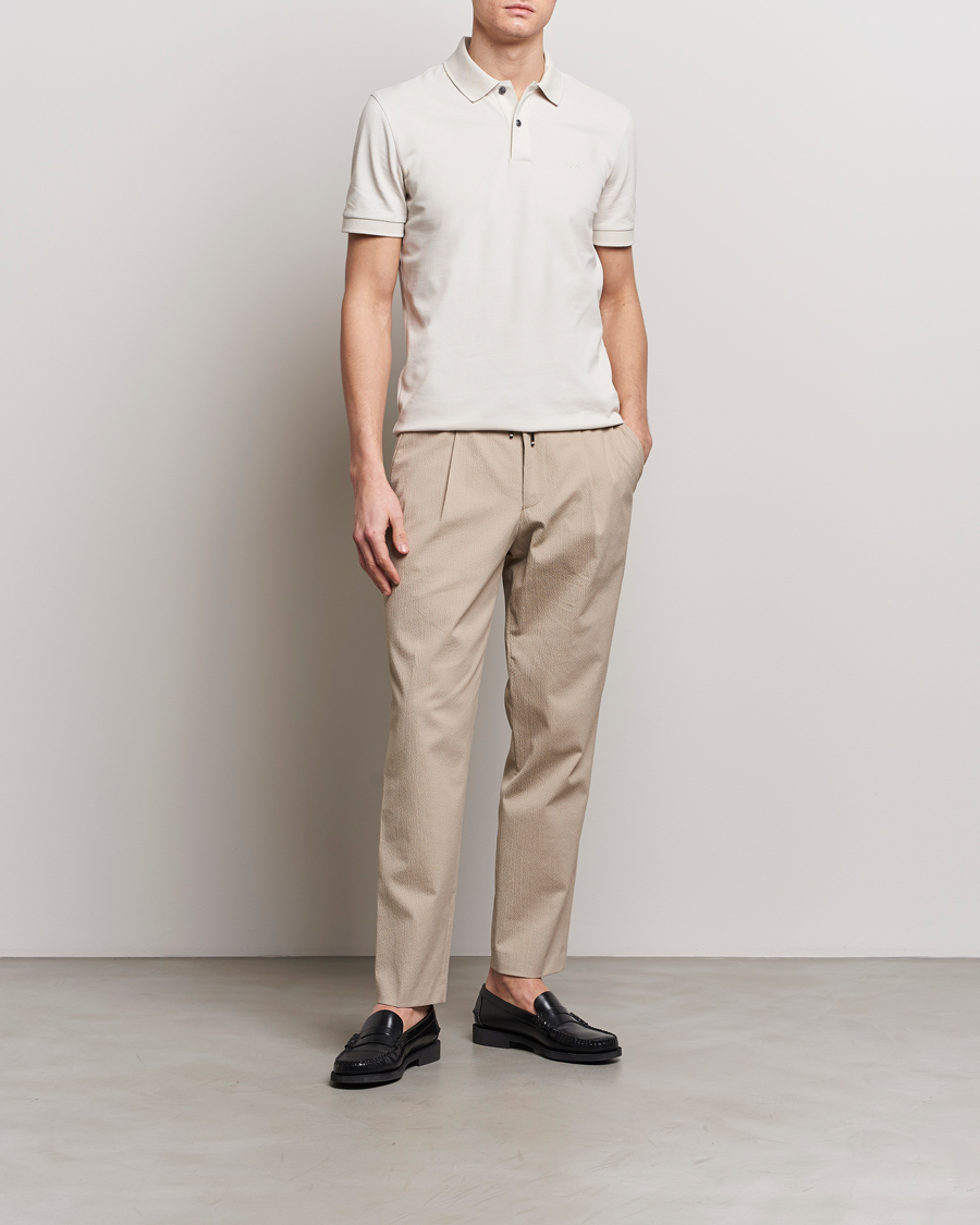 Uomini | Polo | BOSS BLACK | Pallas Polo Open White