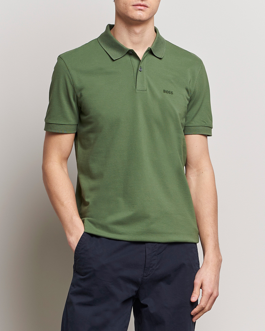 Uomini | Polo | BOSS BLACK | Pallas Polo Open Green