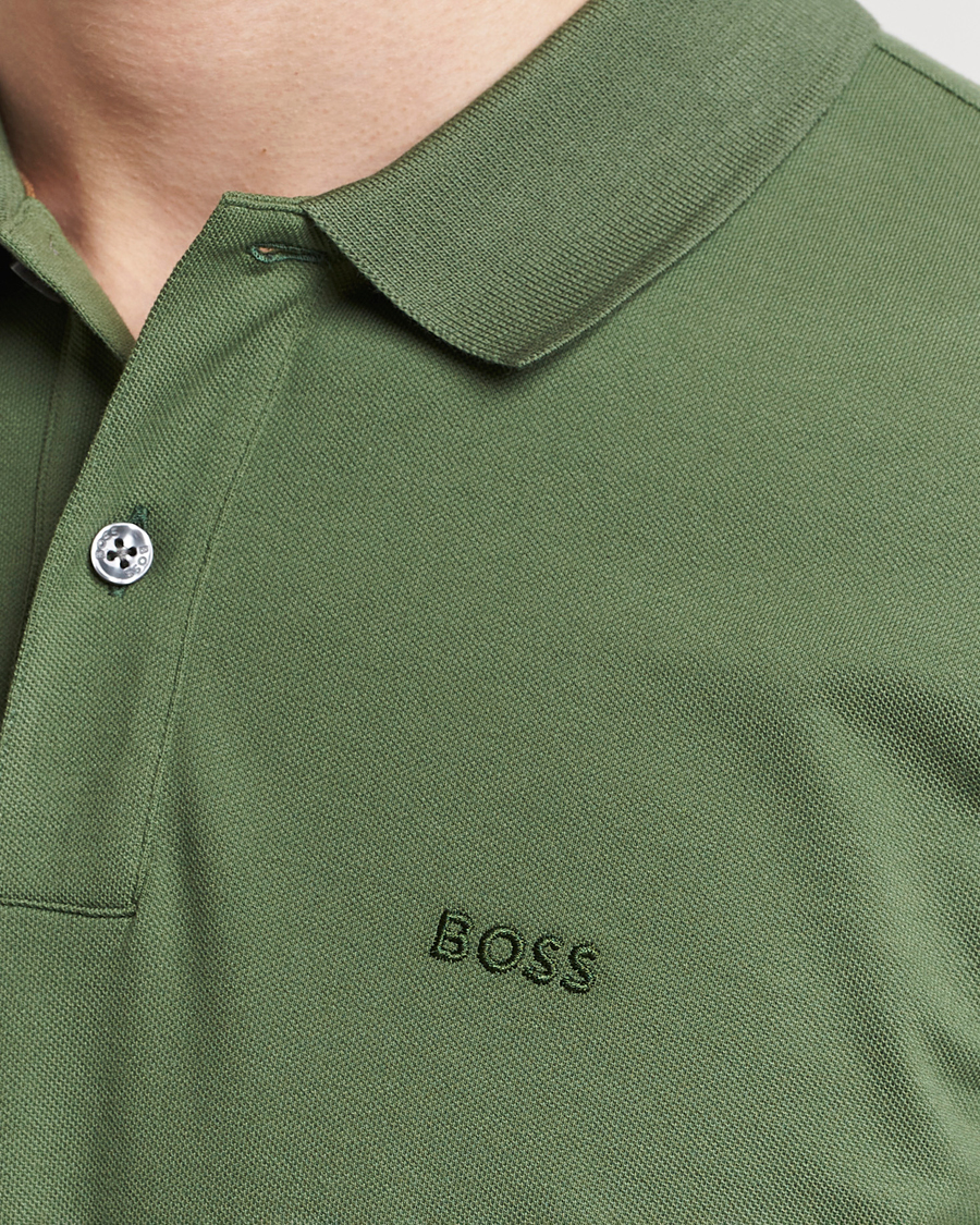 Uomini | Polo | BOSS BLACK | Pallas Polo Open Green