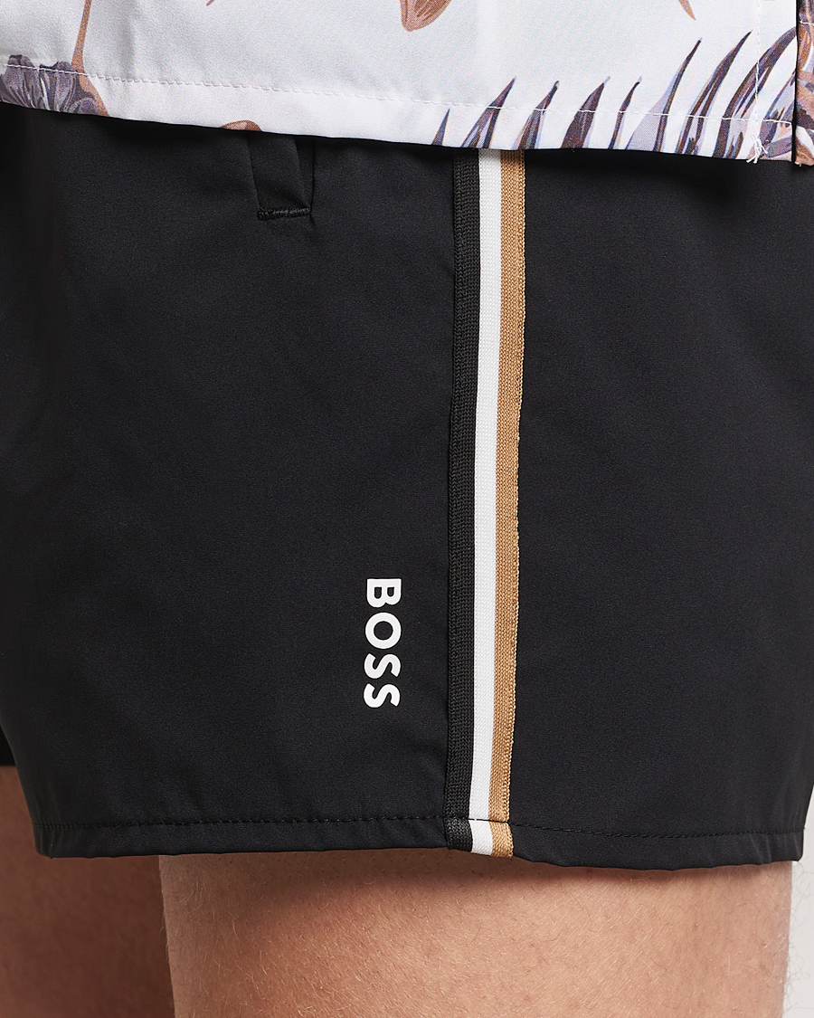 Uomini | Costumi da bagno | BOSS BLACK | Iconic Swimshorts Black