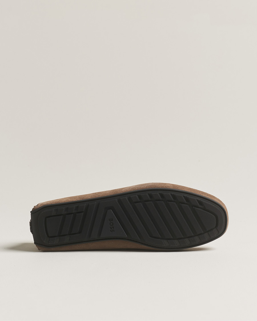 Uomini | BOSS BLACK Noel Car Shoe Suede Medium Beige | BOSS BLACK | Noel Car Shoe Suede Medium Beige
