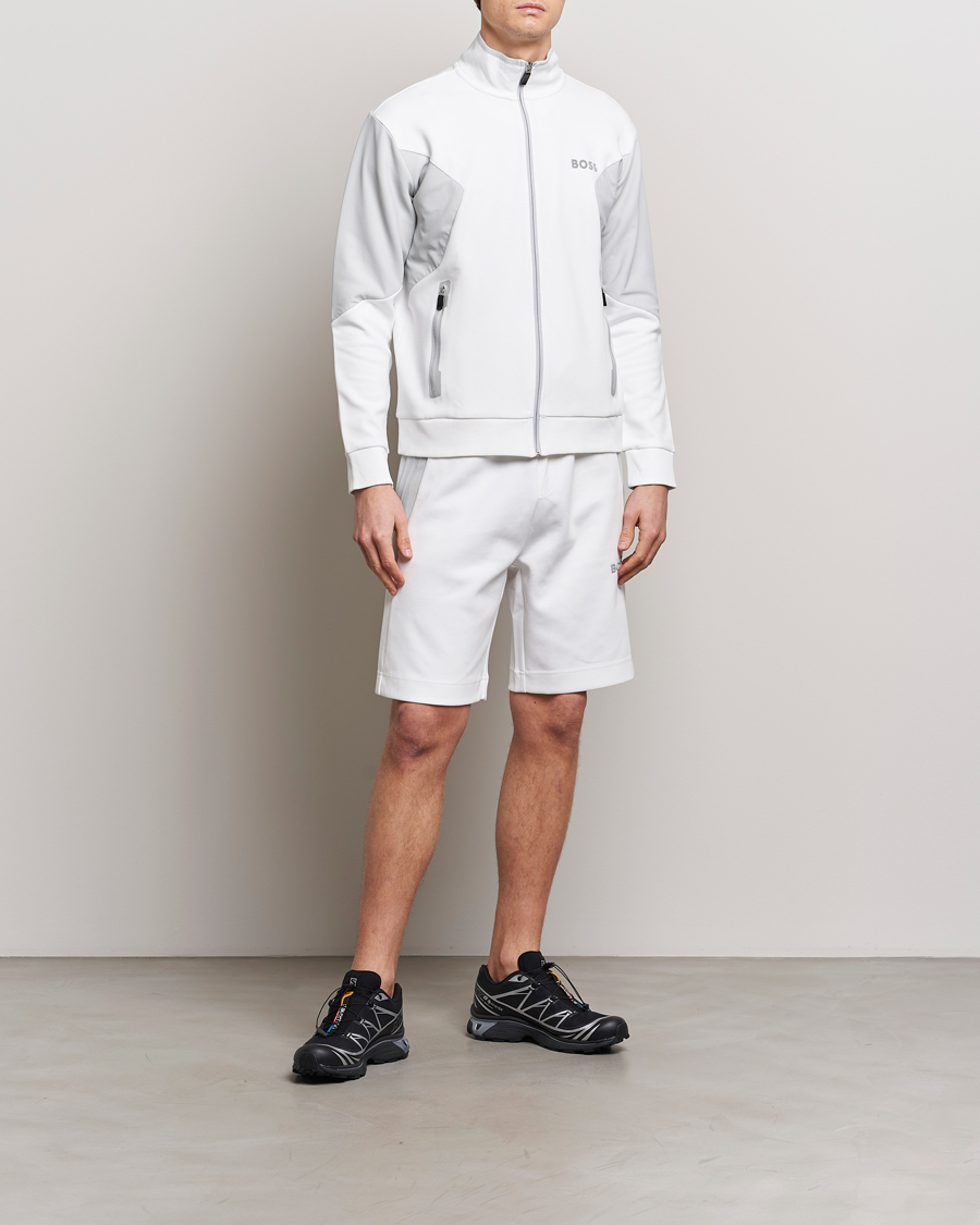 Uomini | Pantaloncini | BOSS GREEN | Headlo Sweatshorts White