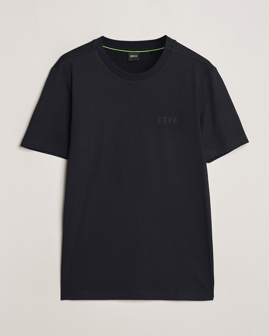 Uomini | T-shirt | BOSS GREEN | Crew Neck T-Shirt Black