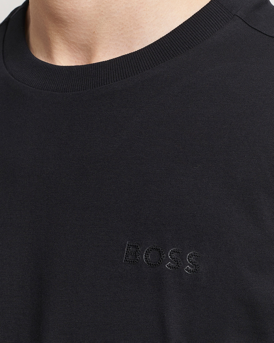 Uomini | T-shirt | BOSS GREEN | Crew Neck T-Shirt Black