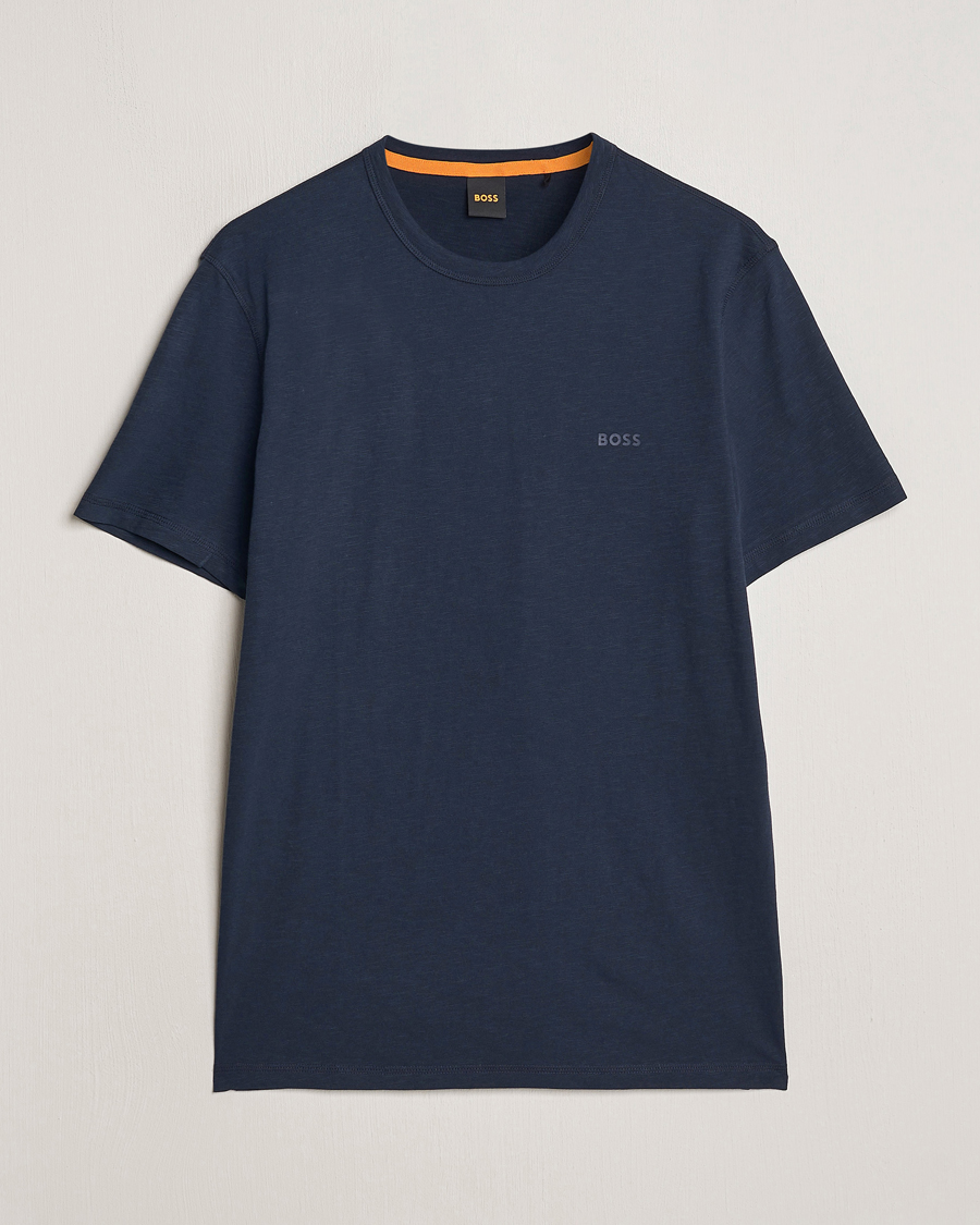 Uomini | T-shirt | BOSS ORANGE | Tegood Crew Neck T-Shirt Dark Blue