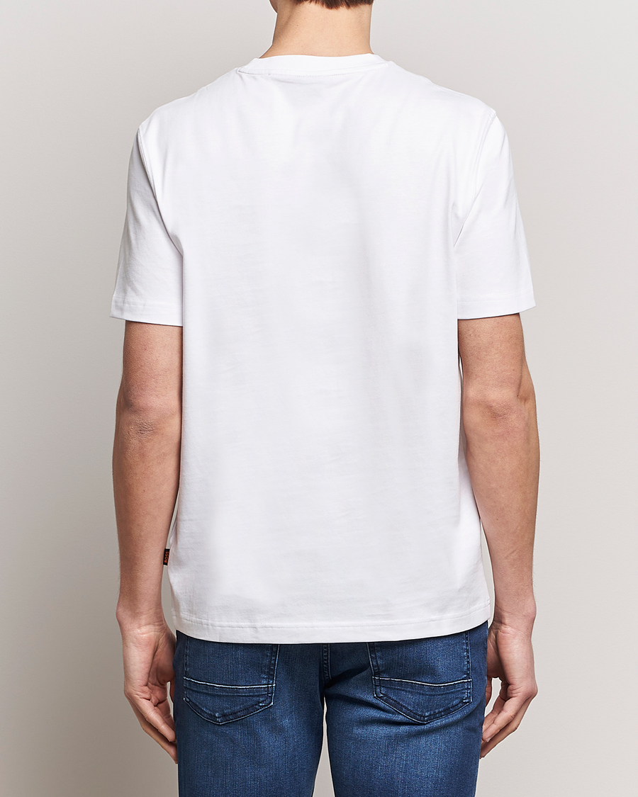 Uomini | T-shirt | BOSS ORANGE | Tucan Printed Crew Neck T-Shirt Natural