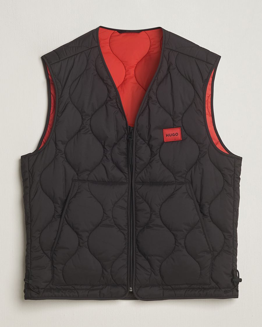 Uomini | Giacche | HUGO | Bethano Vest Black