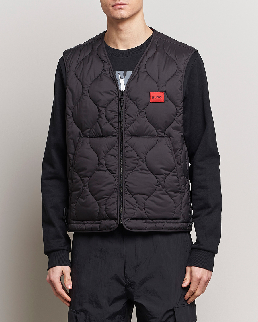 Uomini | Giacche | HUGO | Bethano Vest Black