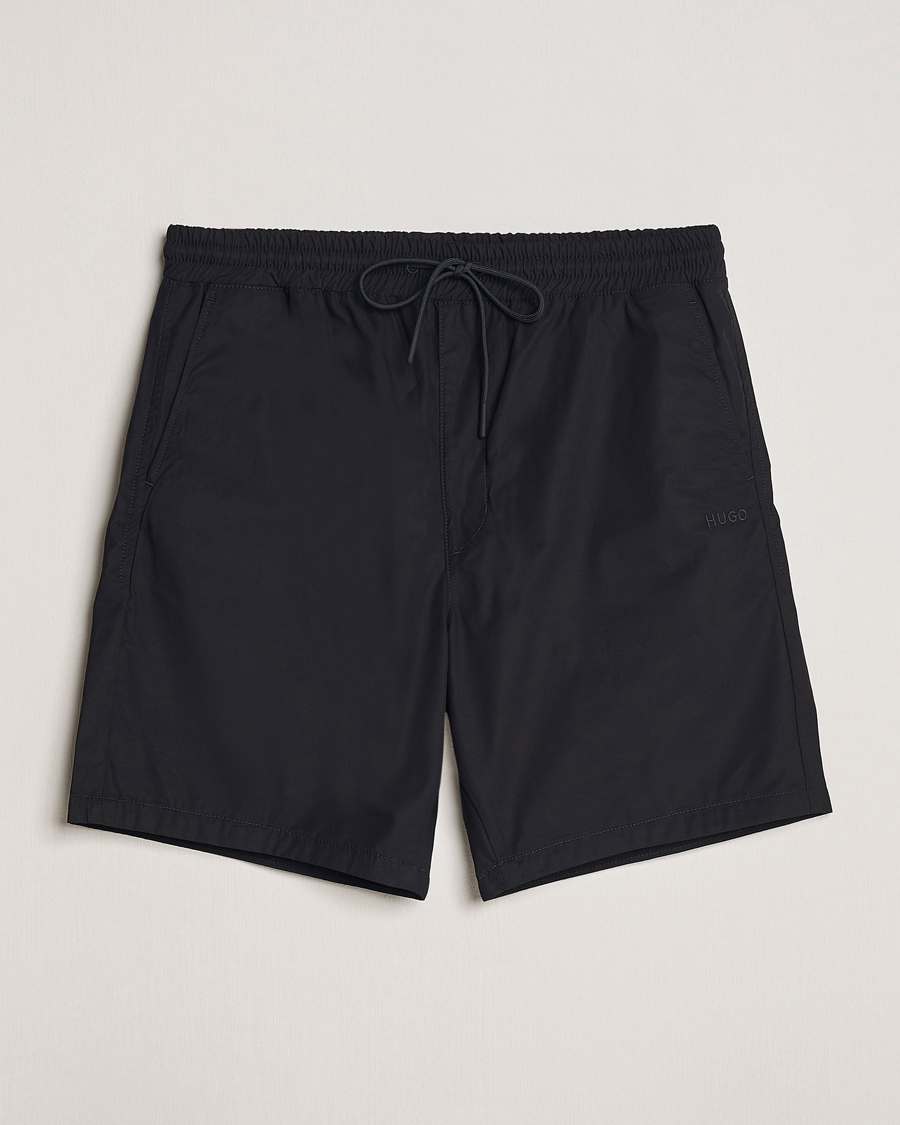 Uomini | Pantaloncini | HUGO | Dan Cotton Sweatshorts Black