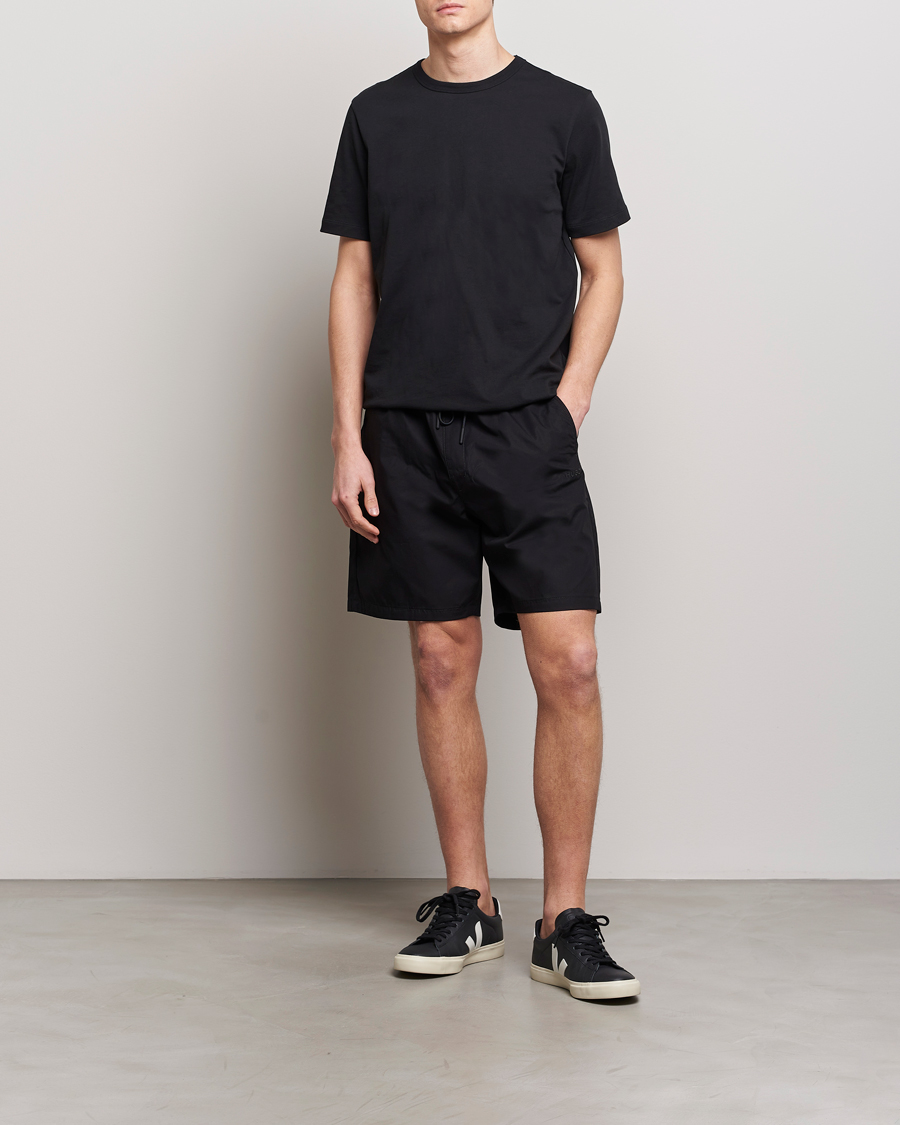 Uomini | Pantaloncini | HUGO | Dan Cotton Sweatshorts Black