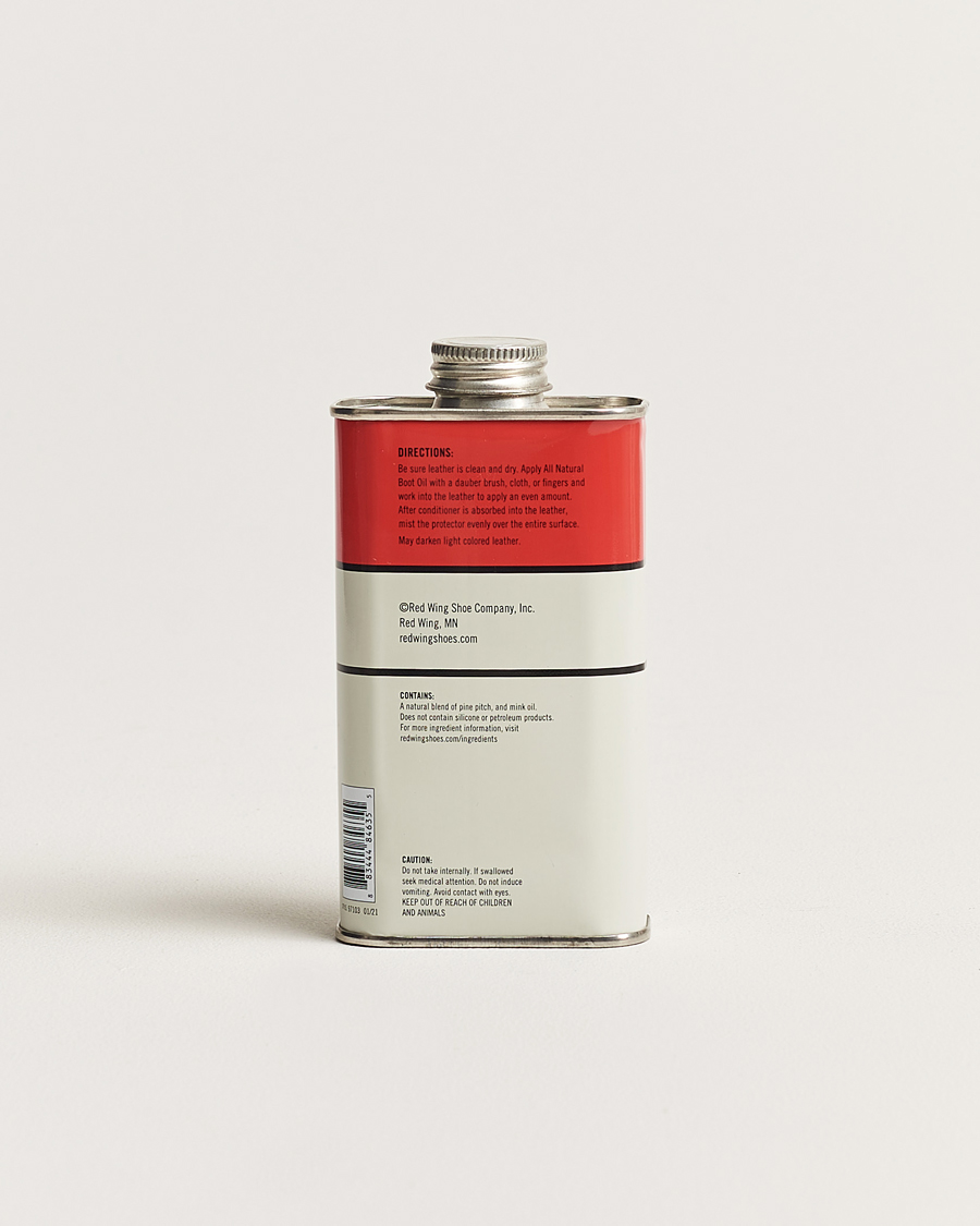 Uomini | Cura delle scarpe | Red Wing Shoes | All Natural Boot Oil