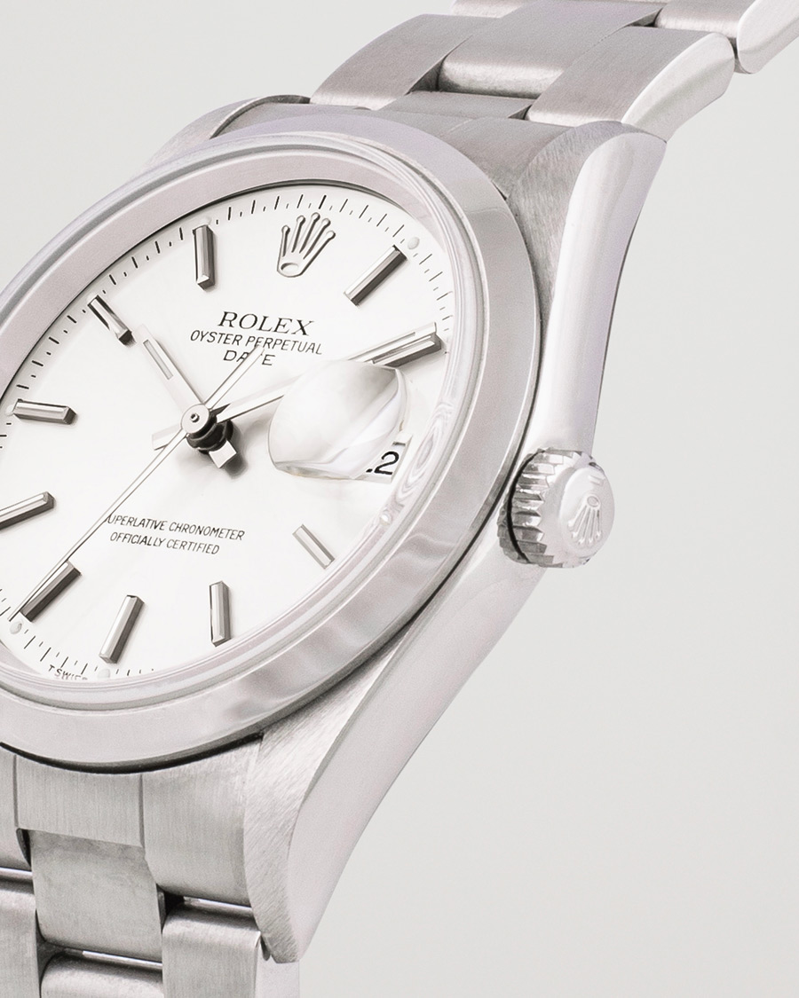 Uomini | Rolex Pre-Owned Date 15200 Oyster Perpetual Silver | Rolex Pre-Owned | Date 15200 Oyster Perpetual Silver