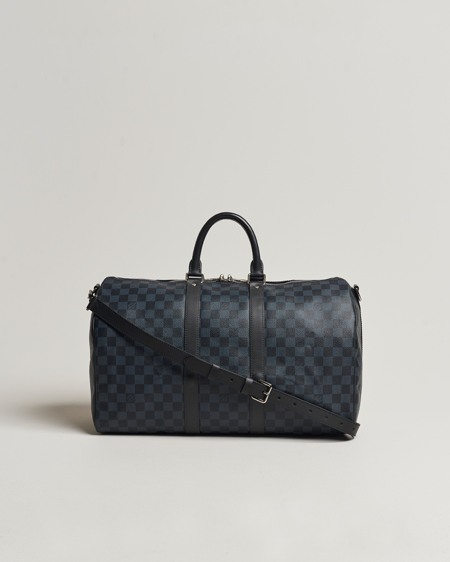 Uomini | Louis Vuitton Pre-Owned Keepall Bandoulière 45 Damier Graphite | Louis Vuitton Pre-Owned | Keepall Bandoulière 45 Damier Graphite