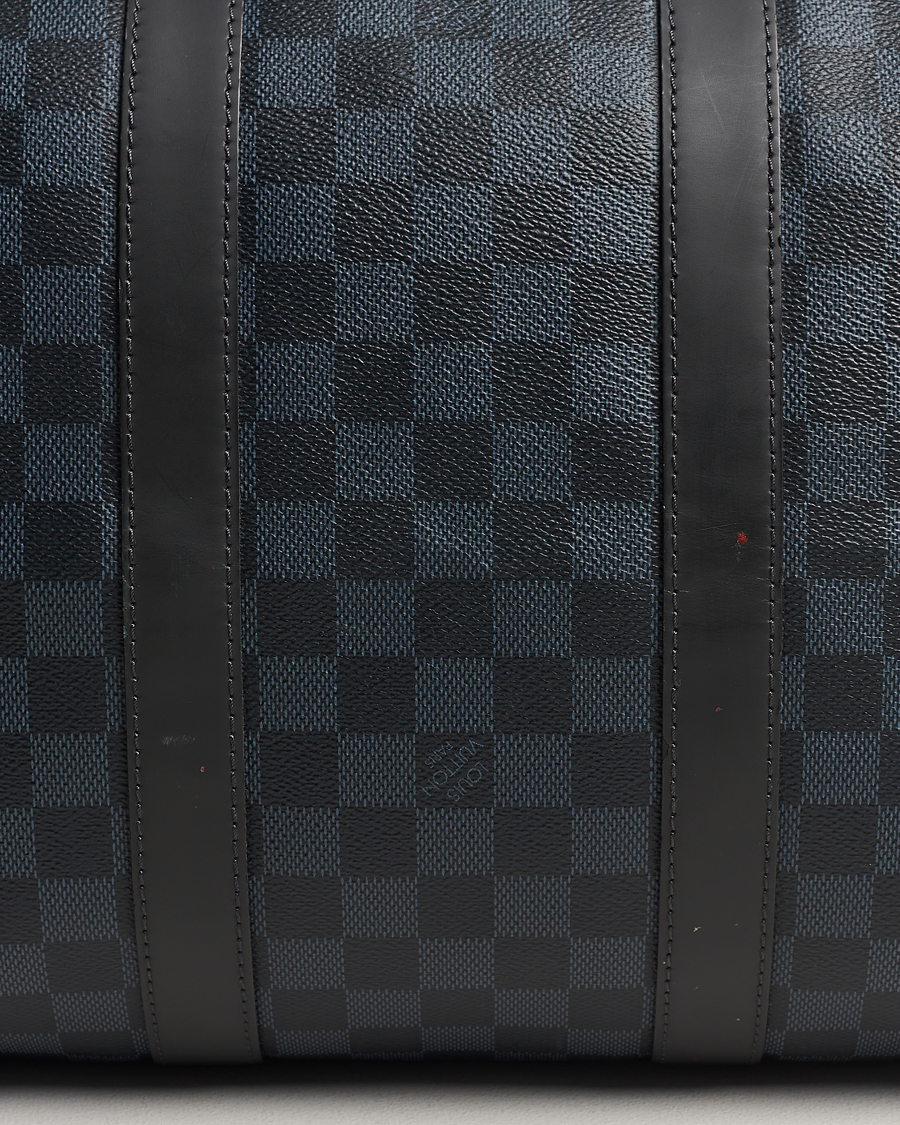 Uomini | Louis Vuitton Pre-Owned Keepall Bandoulière 45 Damier Graphite | Louis Vuitton Pre-Owned | Keepall Bandoulière 45 Damier Graphite