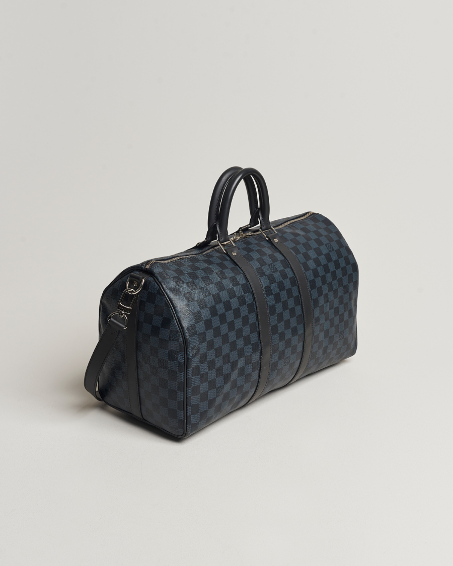 Uomini | Louis Vuitton Pre-Owned Keepall Bandoulière 45 Damier Graphite | Louis Vuitton Pre-Owned | Keepall Bandoulière 45 Damier Graphite