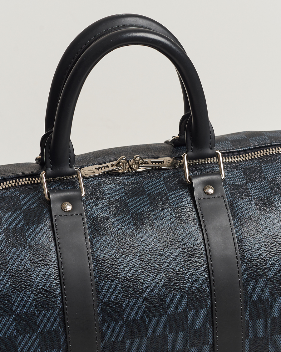 Uomini | Louis Vuitton Pre-Owned Keepall Bandoulière 45 Damier Graphite | Louis Vuitton Pre-Owned | Keepall Bandoulière 45 Damier Graphite