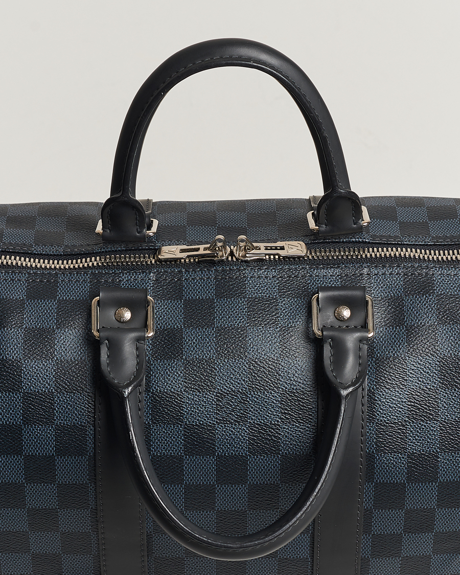 Uomini | Louis Vuitton Pre-Owned Keepall Bandoulière 45 Damier Graphite | Louis Vuitton Pre-Owned | Keepall Bandoulière 45 Damier Graphite