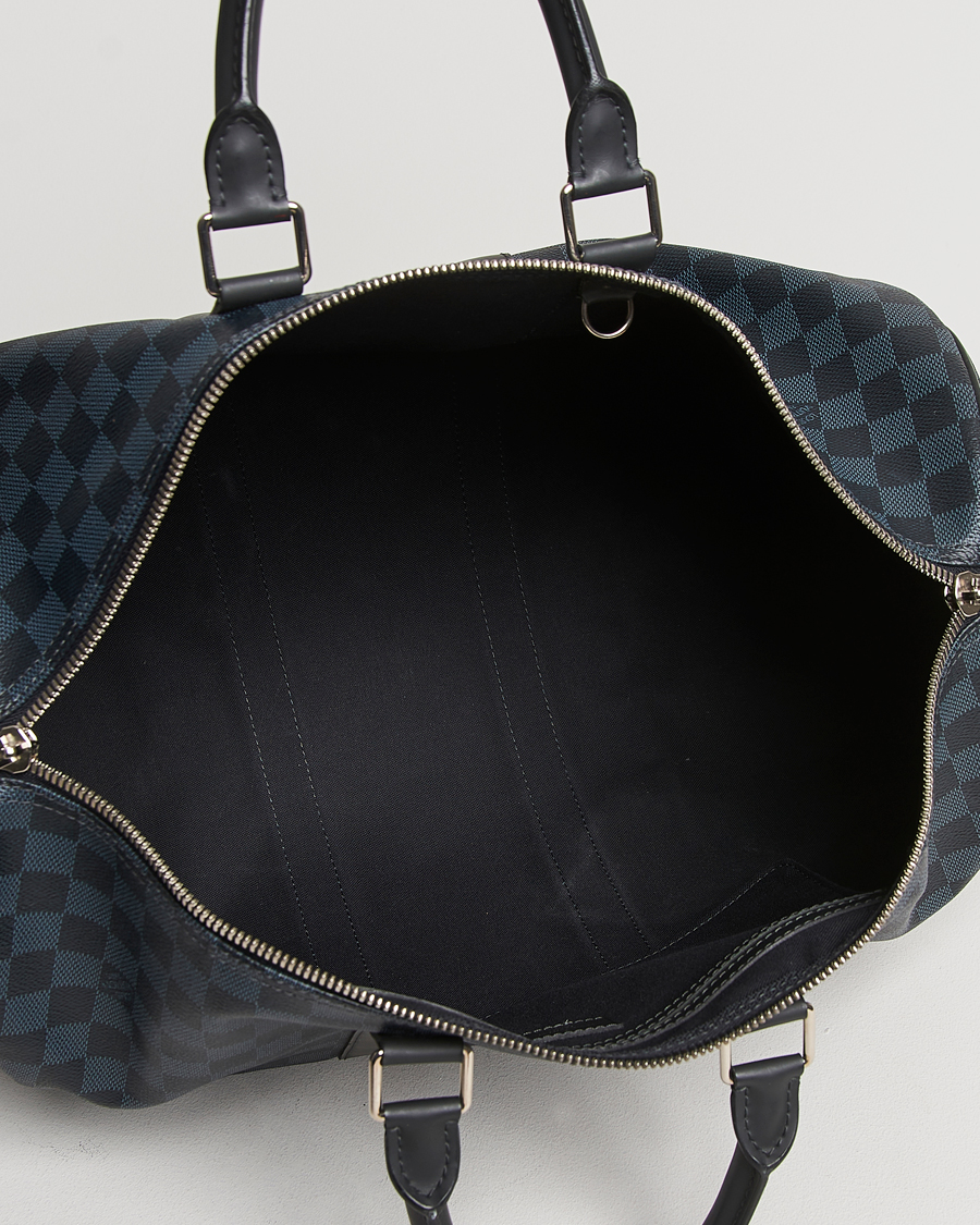 Uomini | Louis Vuitton Pre-Owned Keepall Bandoulière 45 Damier Graphite | Louis Vuitton Pre-Owned | Keepall Bandoulière 45 Damier Graphite