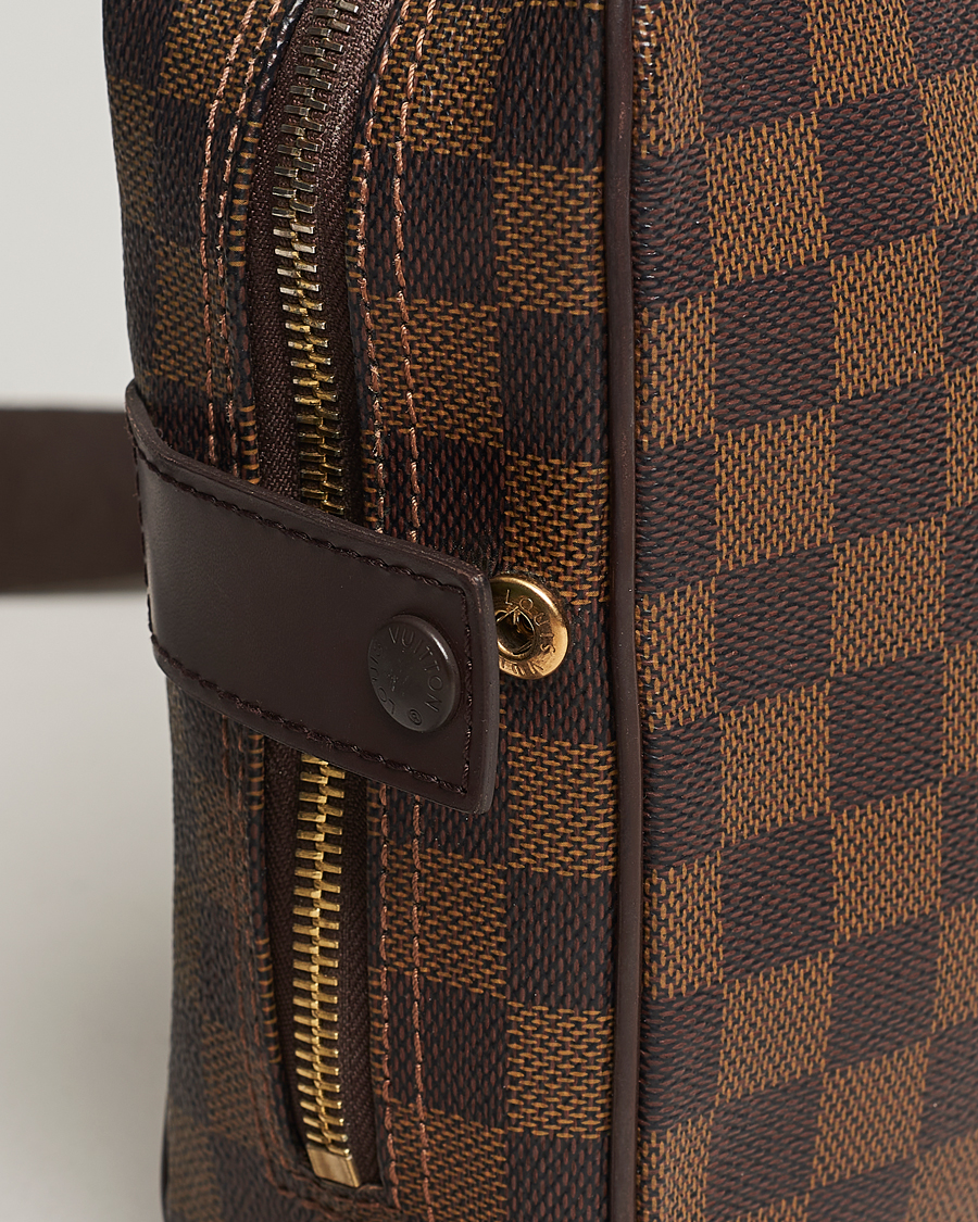 Uomini | Louis Vuitton Pre-Owned Olaf Shoulder Bag Damier Ebene | Louis Vuitton Pre-Owned | Olaf Shoulder Bag Damier Ebene
