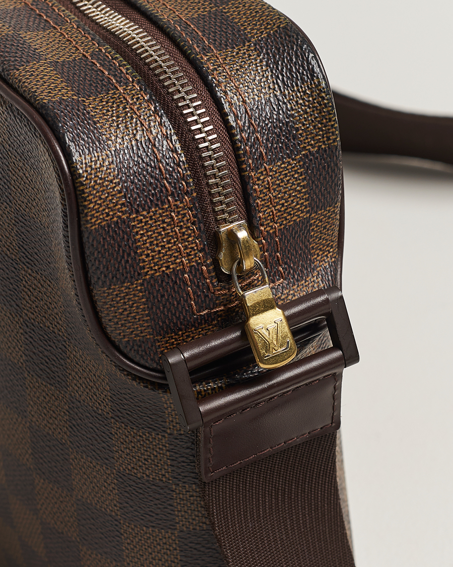 Uomini | Louis Vuitton Pre-Owned Olaf Shoulder Bag Damier Ebene | Louis Vuitton Pre-Owned | Olaf Shoulder Bag Damier Ebene