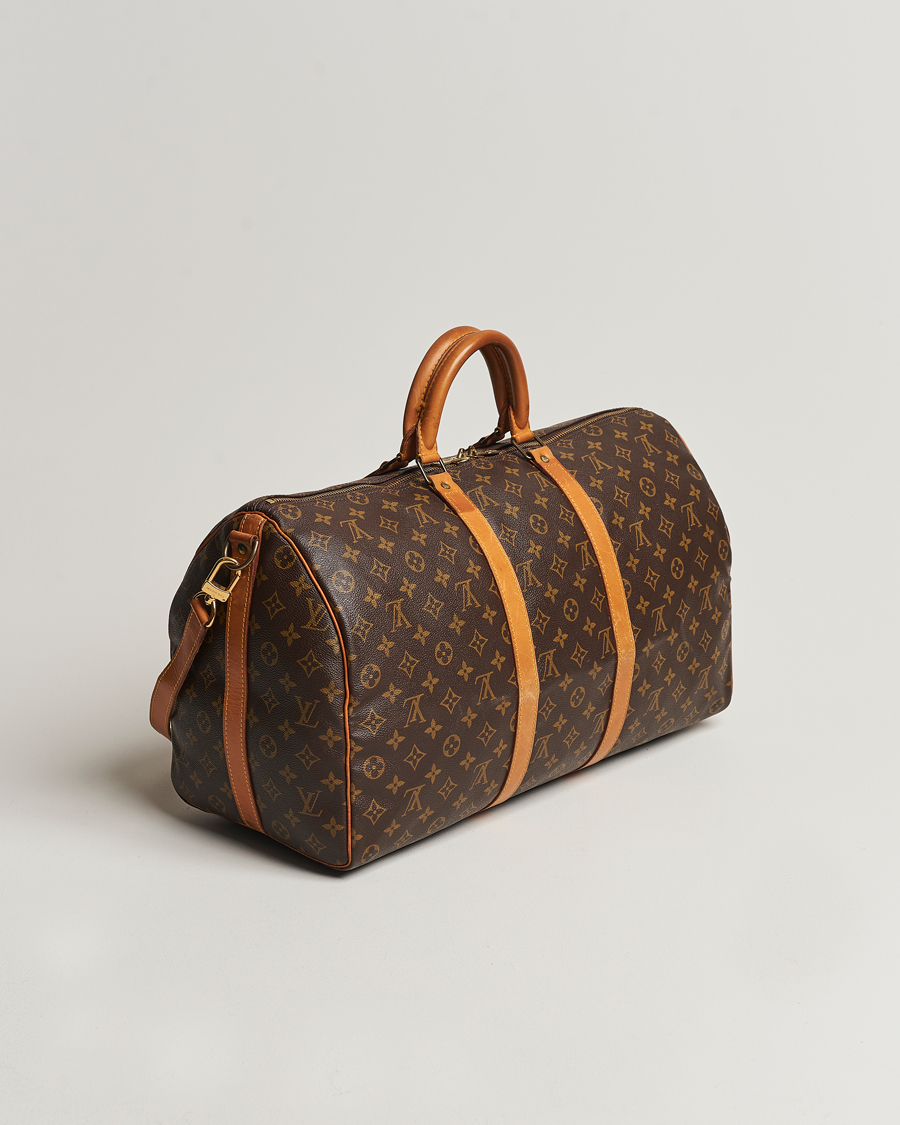 Uomini | Louis Vuitton Pre-Owned Keepall Bandoulière 50 Monogram  | Louis Vuitton Pre-Owned | Keepall Bandoulière 50 Monogram 