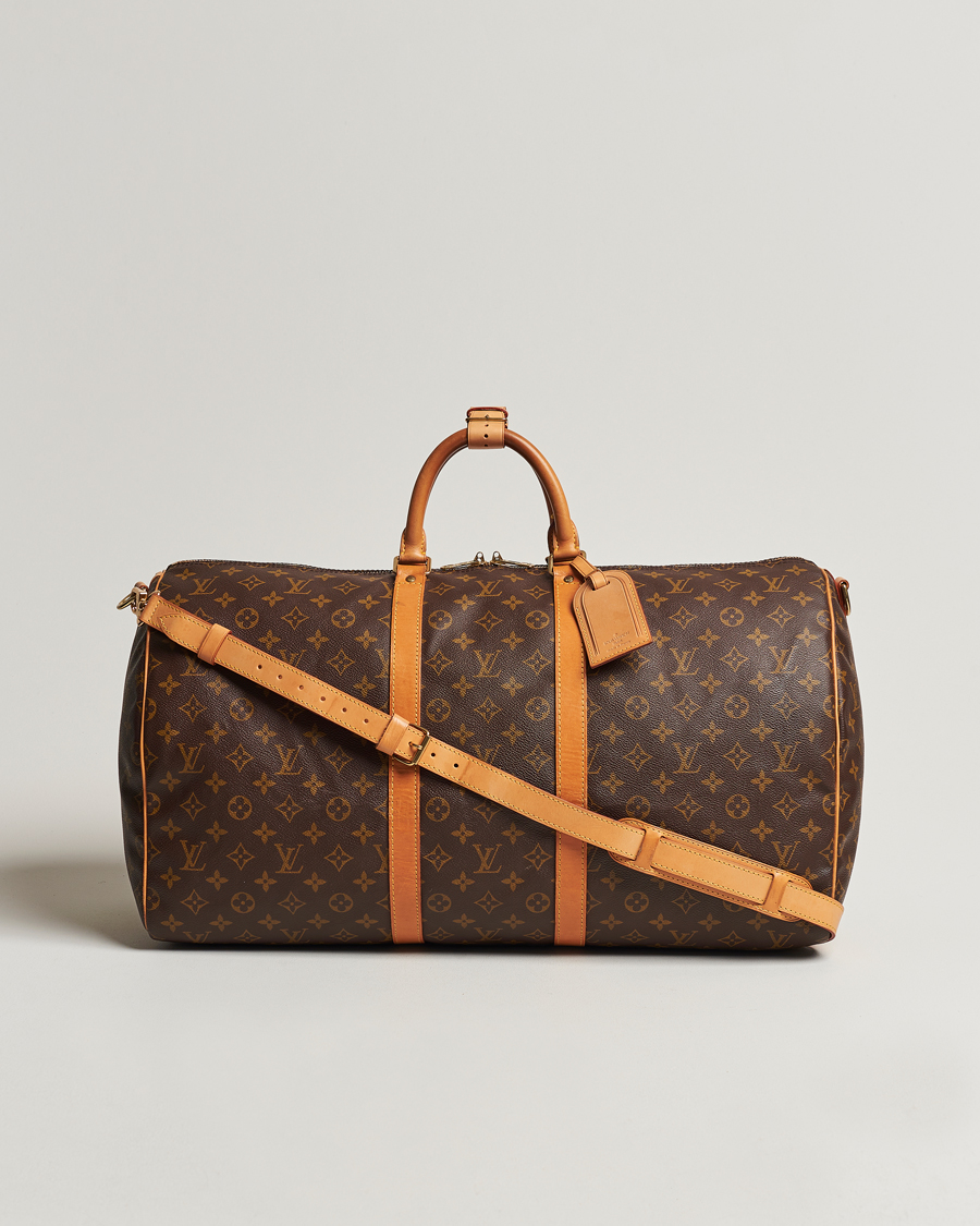 Uomini | Louis Vuitton Pre-Owned Keepall Bandoulière 55 Monogram  | Louis Vuitton Pre-Owned | Keepall Bandoulière 55 Monogram 