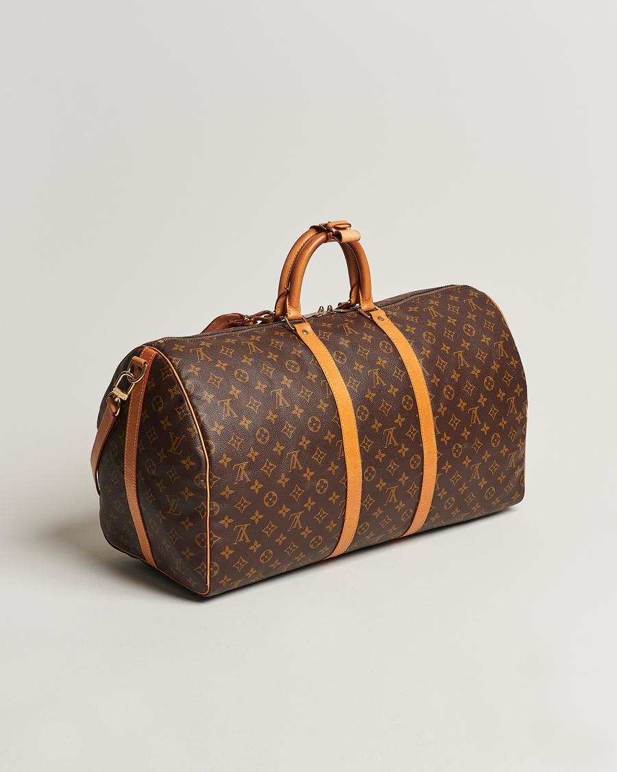 Uomini | Louis Vuitton Pre-Owned Keepall Bandoulière 55 Monogram  | Louis Vuitton Pre-Owned | Keepall Bandoulière 55 Monogram 