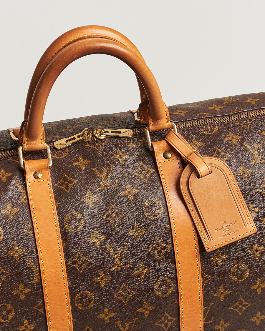 Uomini | Louis Vuitton Pre-Owned Keepall Bandoulière 55 Monogram  | Louis Vuitton Pre-Owned | Keepall Bandoulière 55 Monogram 