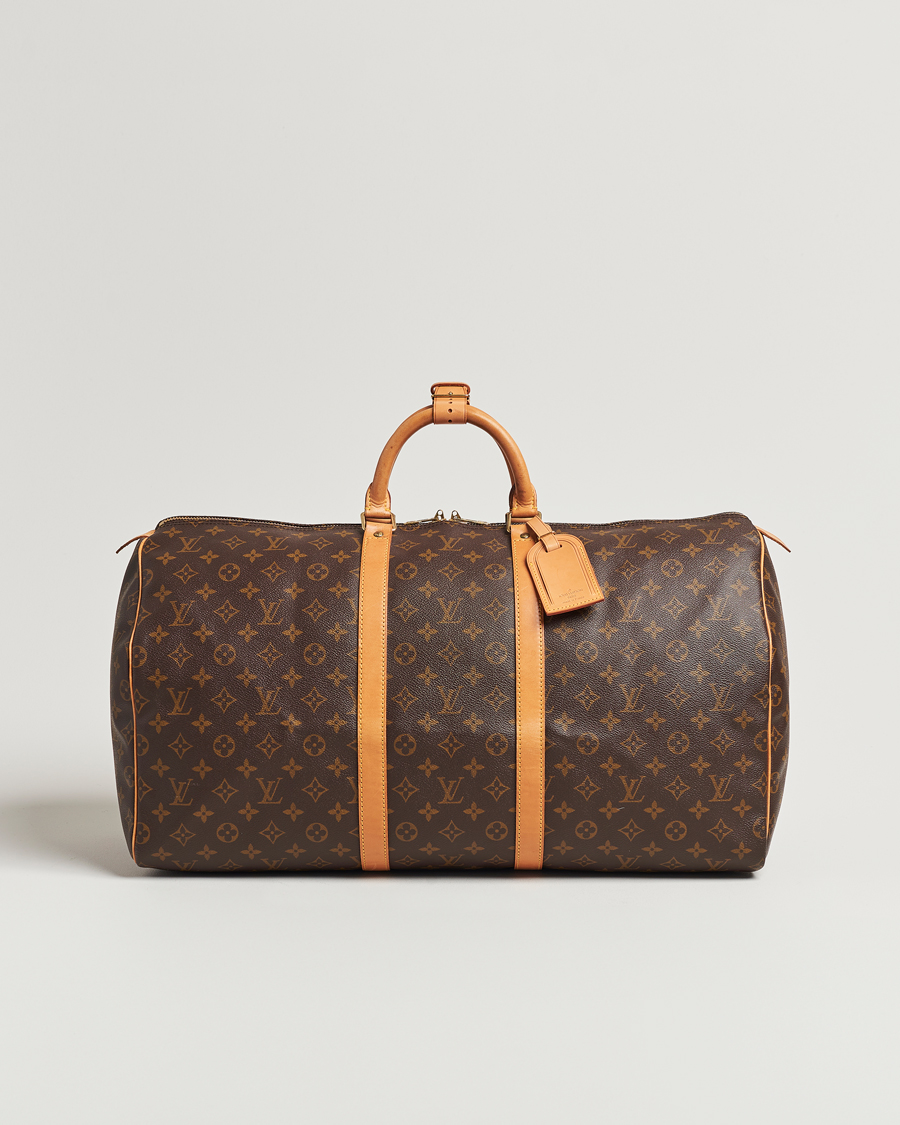 Uomini | Louis Vuitton Pre-Owned Keepall 55 Monogram  | Louis Vuitton Pre-Owned | Keepall 55 Monogram 
