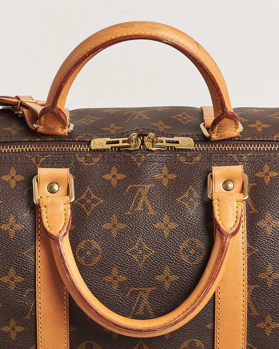 Uomini | Louis Vuitton Pre-Owned Keepall 55 Monogram  | Louis Vuitton Pre-Owned | Keepall 55 Monogram 
