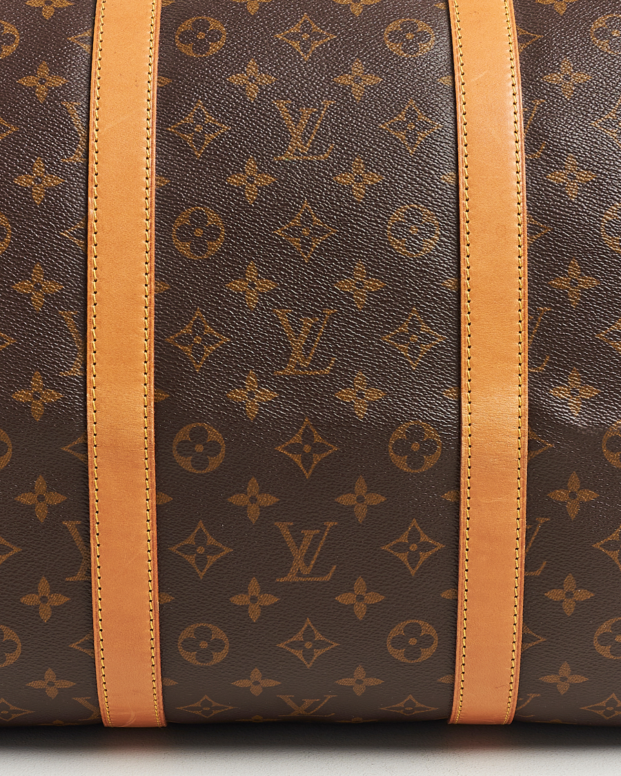 Uomini | Louis Vuitton Pre-Owned Keepall 55 Monogram  | Louis Vuitton Pre-Owned | Keepall 55 Monogram 