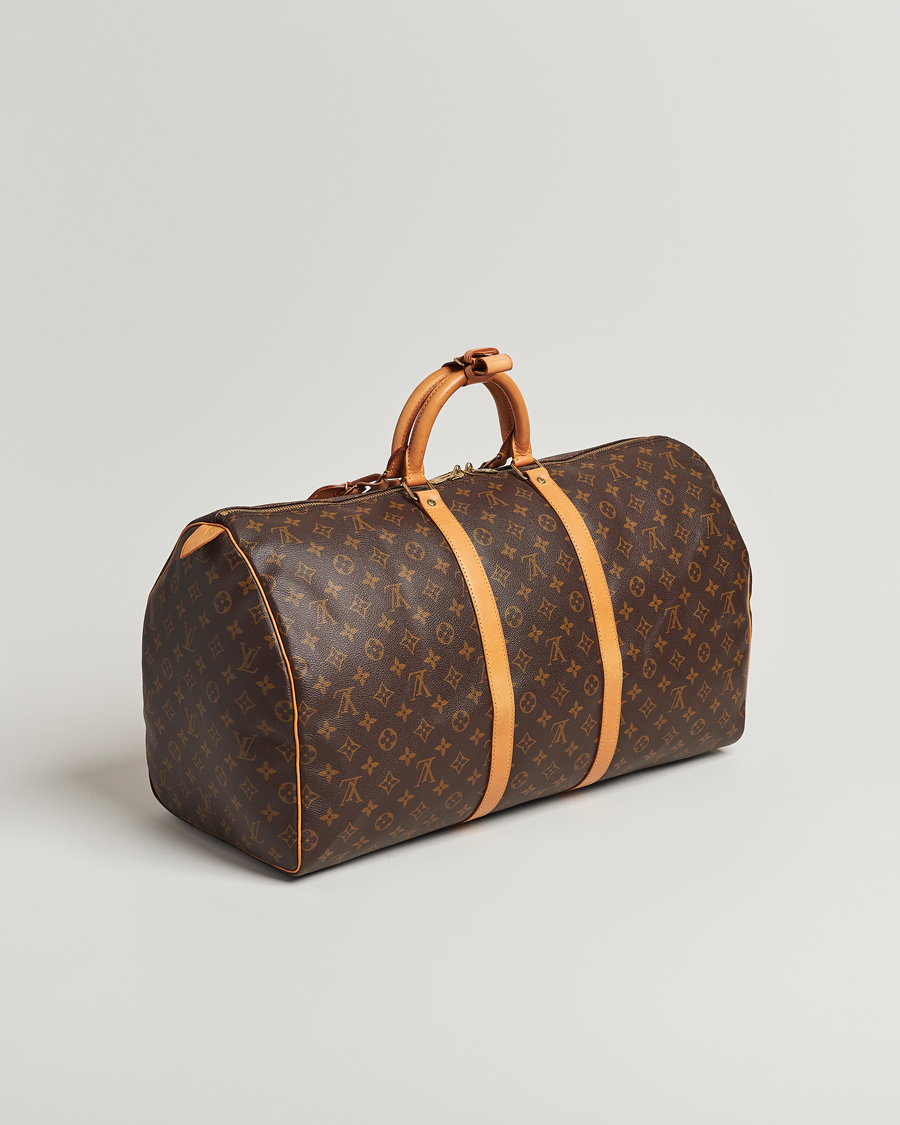 Uomini | Louis Vuitton Pre-Owned Keepall 55 Monogram  | Louis Vuitton Pre-Owned | Keepall 55 Monogram 