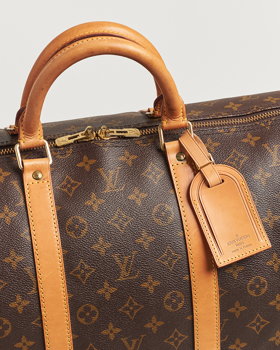 Uomini | Louis Vuitton Pre-Owned Keepall 55 Monogram  | Louis Vuitton Pre-Owned | Keepall 55 Monogram 