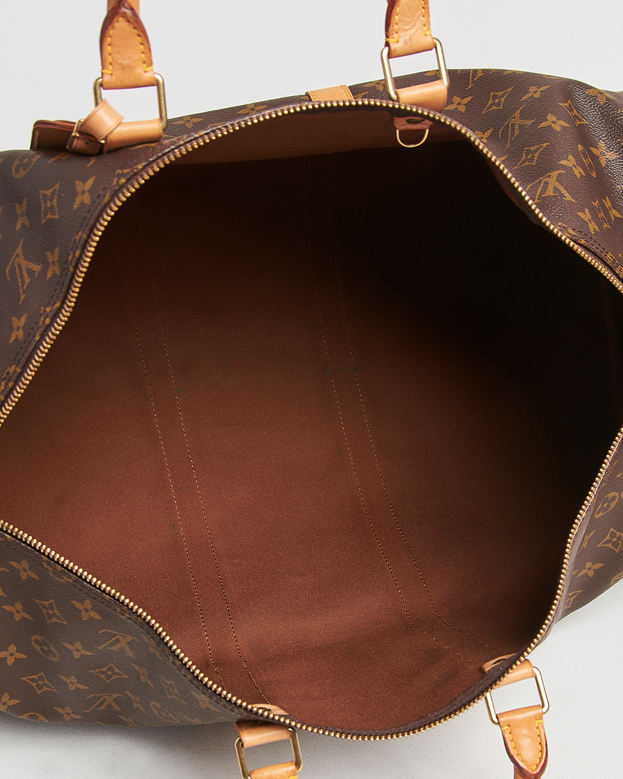 Uomini | Louis Vuitton Pre-Owned Keepall 55 Monogram  | Louis Vuitton Pre-Owned | Keepall 55 Monogram 