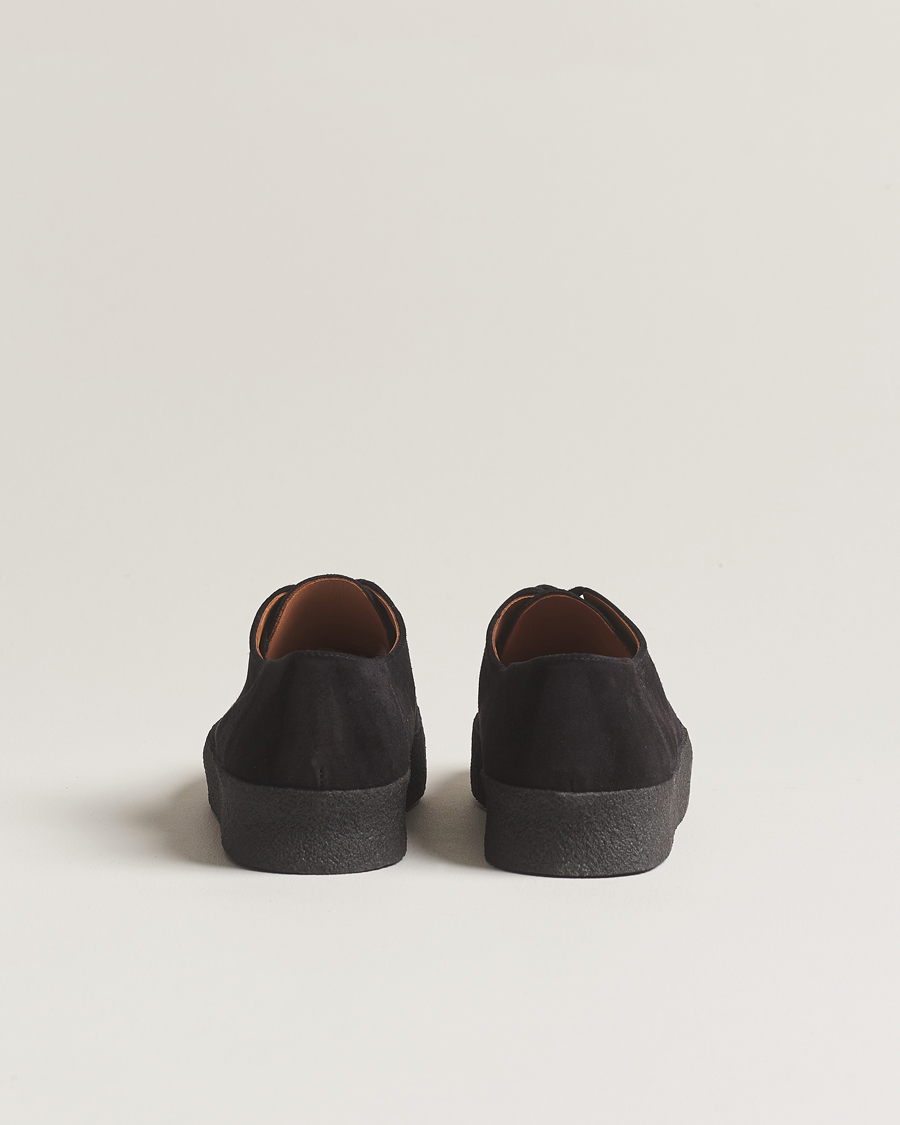 Uomini | Sanders Ash Suede Monkey Shoe Black | Sanders | Ash Suede Monkey Shoe Black