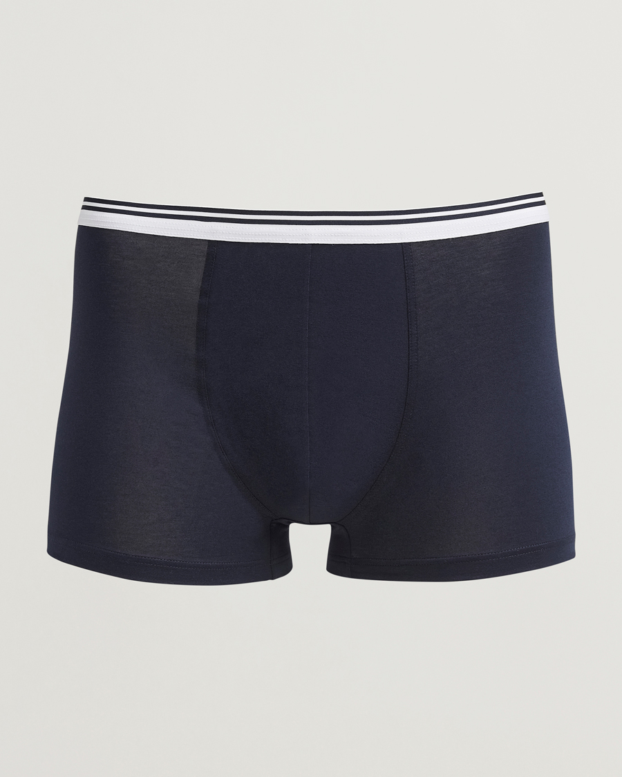 Uomini | Biancheria intima | Zimmerli of Switzerland | Pure Comfort Boxer Shorts Navy