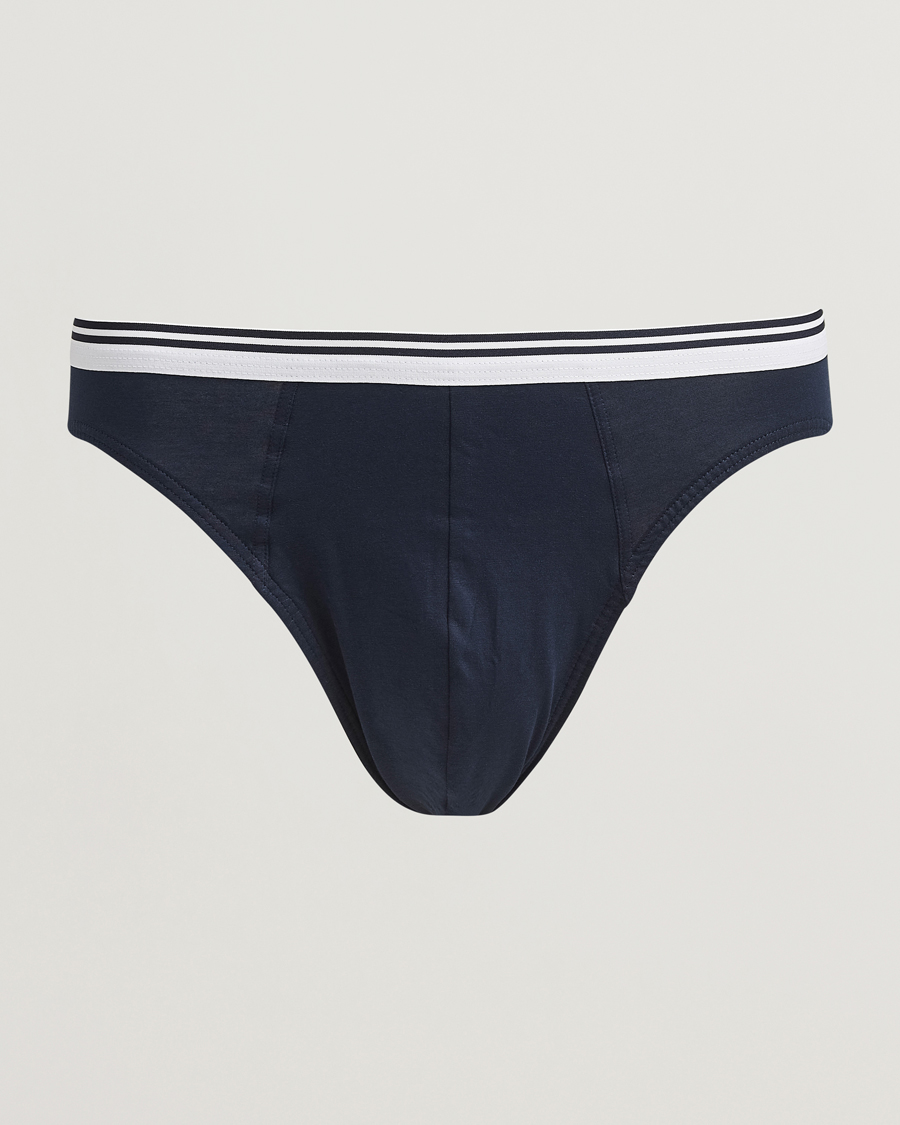 Uomini | Biancheria intima | Zimmerli of Switzerland | Pure Comfort Briefs Navy
