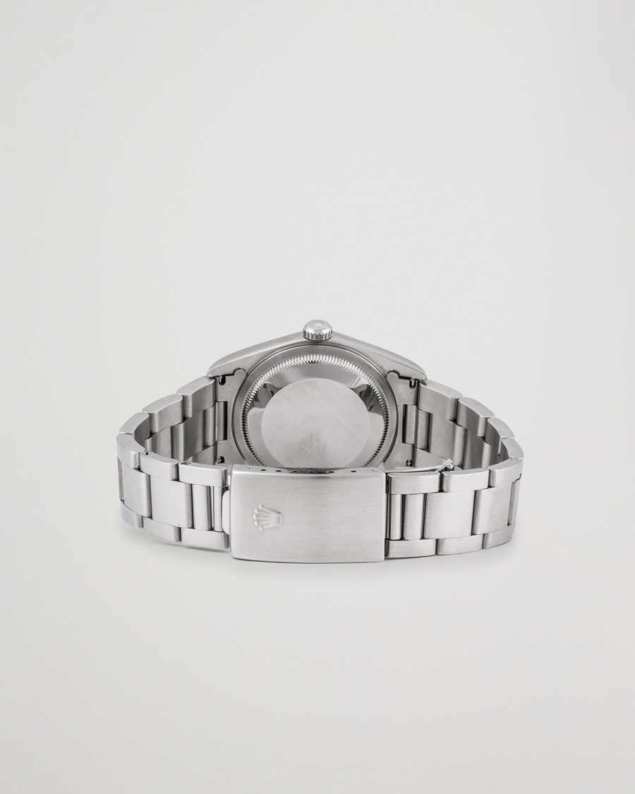 Uomini | Rolex Pre-Owned Datejust 16200 Oystert Perpetual Steel Silver | Rolex Pre-Owned | Datejust 16200 Oystert Perpetual Steel Silver