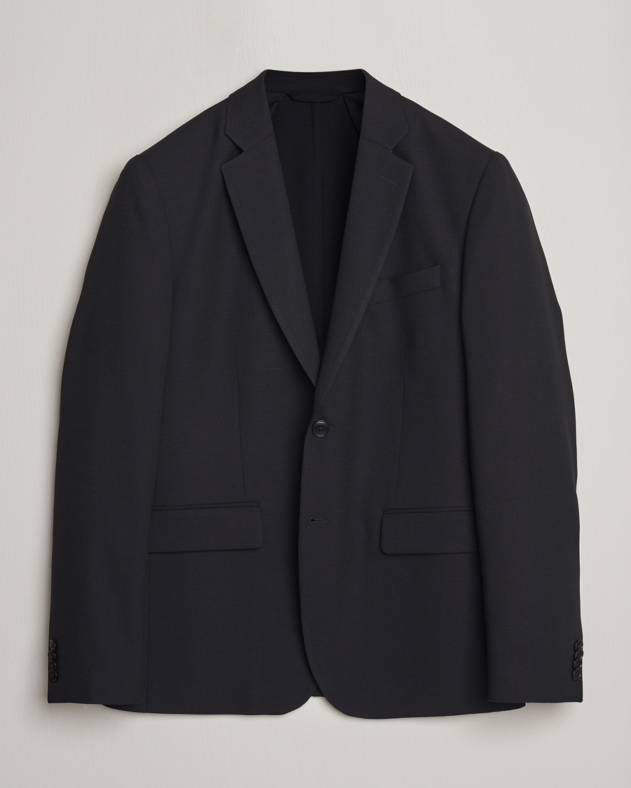 Uomini | Blazers | J.Lindeberg | Hopper Active Hopsack Blazer Black