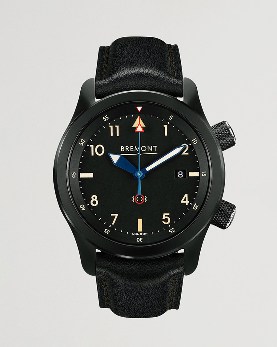 Uomini | Bremont Pre-Owned U-2/51-JET 43mm Black Dial Black | Bremont Pre-Owned | U-2/51-JET 43mm Black Dial Black