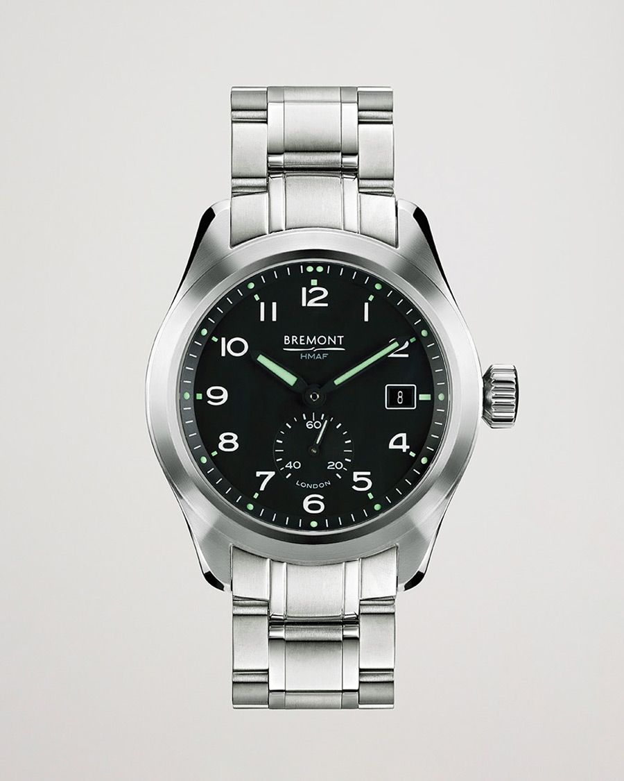 Uomini | Bremont Pre-Owned Broadsword 40mm Steel Bracelet Black Dial Silver | Bremont Pre-Owned | Broadsword 40mm Steel Bracelet Black Dial Silver